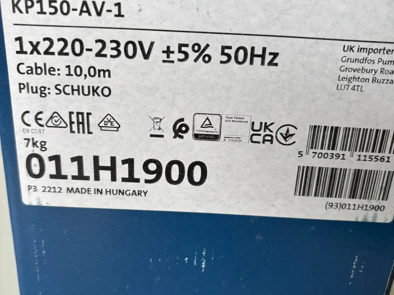 Billede 2 - Grundfos pumpe 