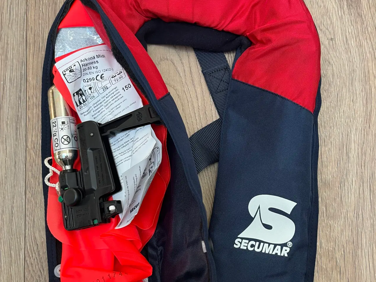 Billede 2 - Secumar redningsvest, 20-50 kg