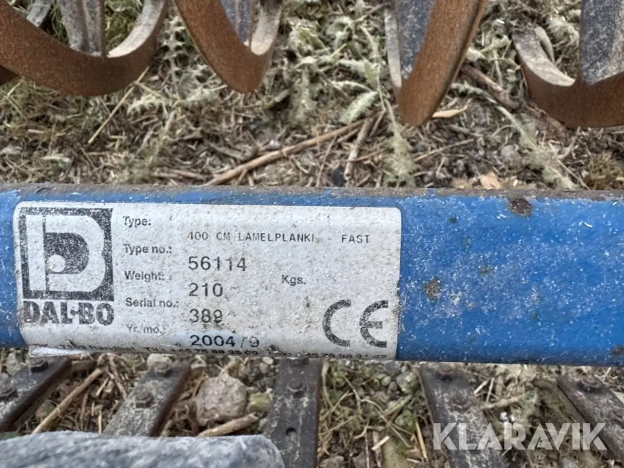 Billede 6 - Frontpakker Dal-Bo Levelflex 2000 med lamelplanke