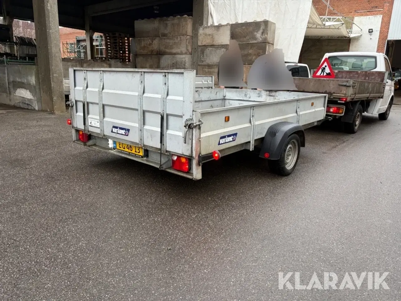 Billede 5 - Maskintrailer Variant 1519F1 med vippelad