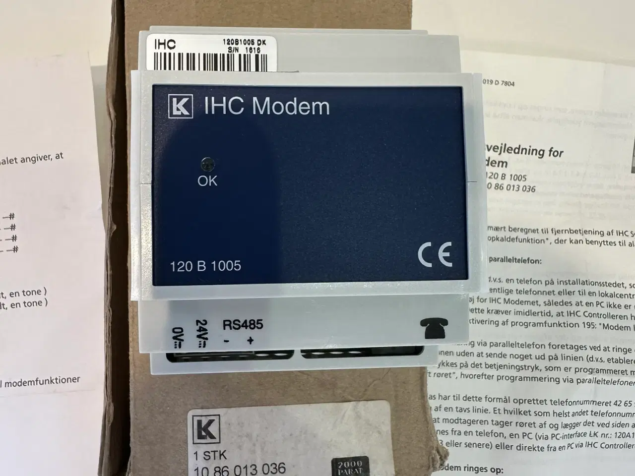 Billede 1 - IHC Modem, LK
