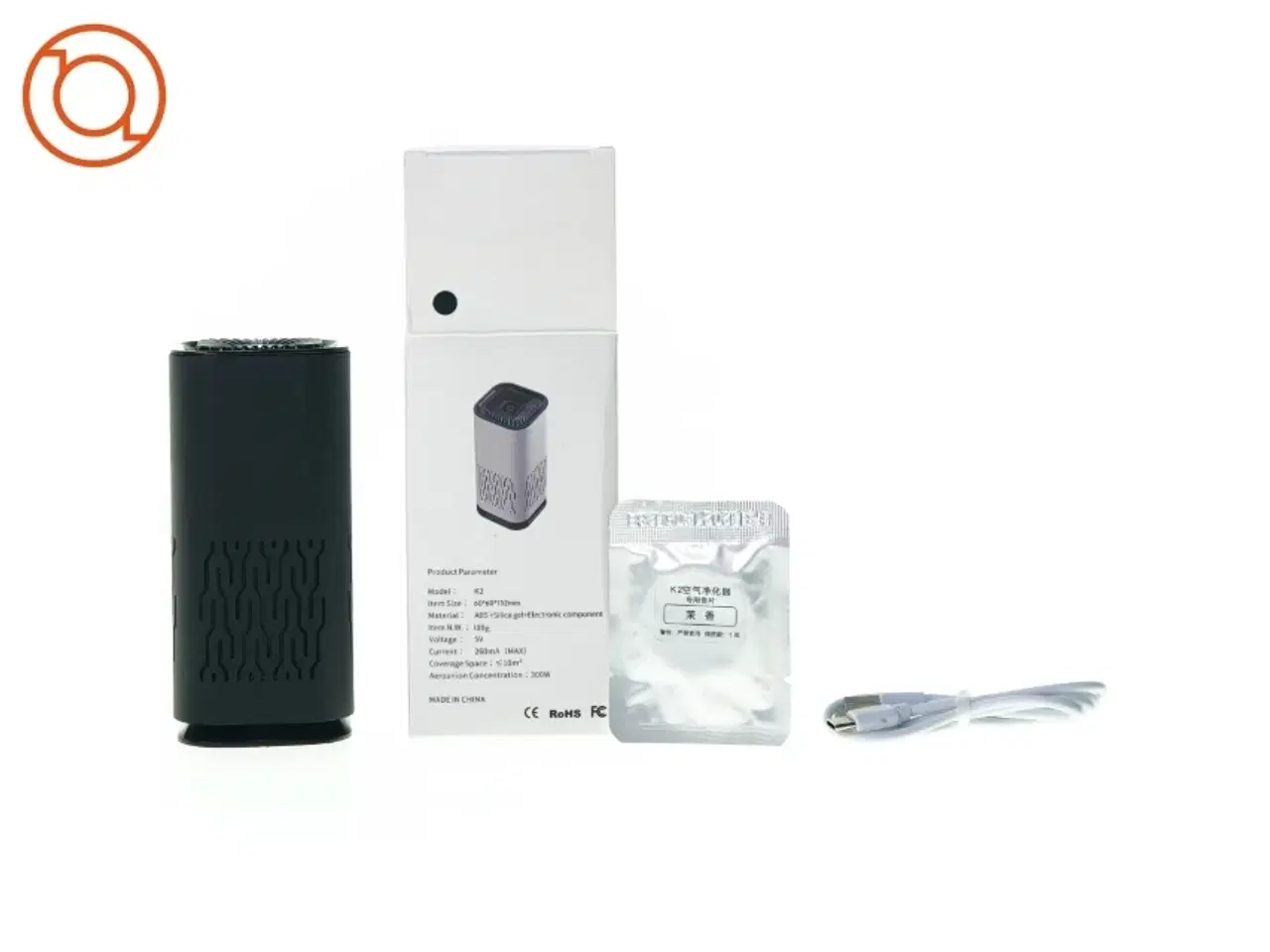 Billede 2 - Portable air purifier fra K 2 (str. 13 x 6 x 6 cm)