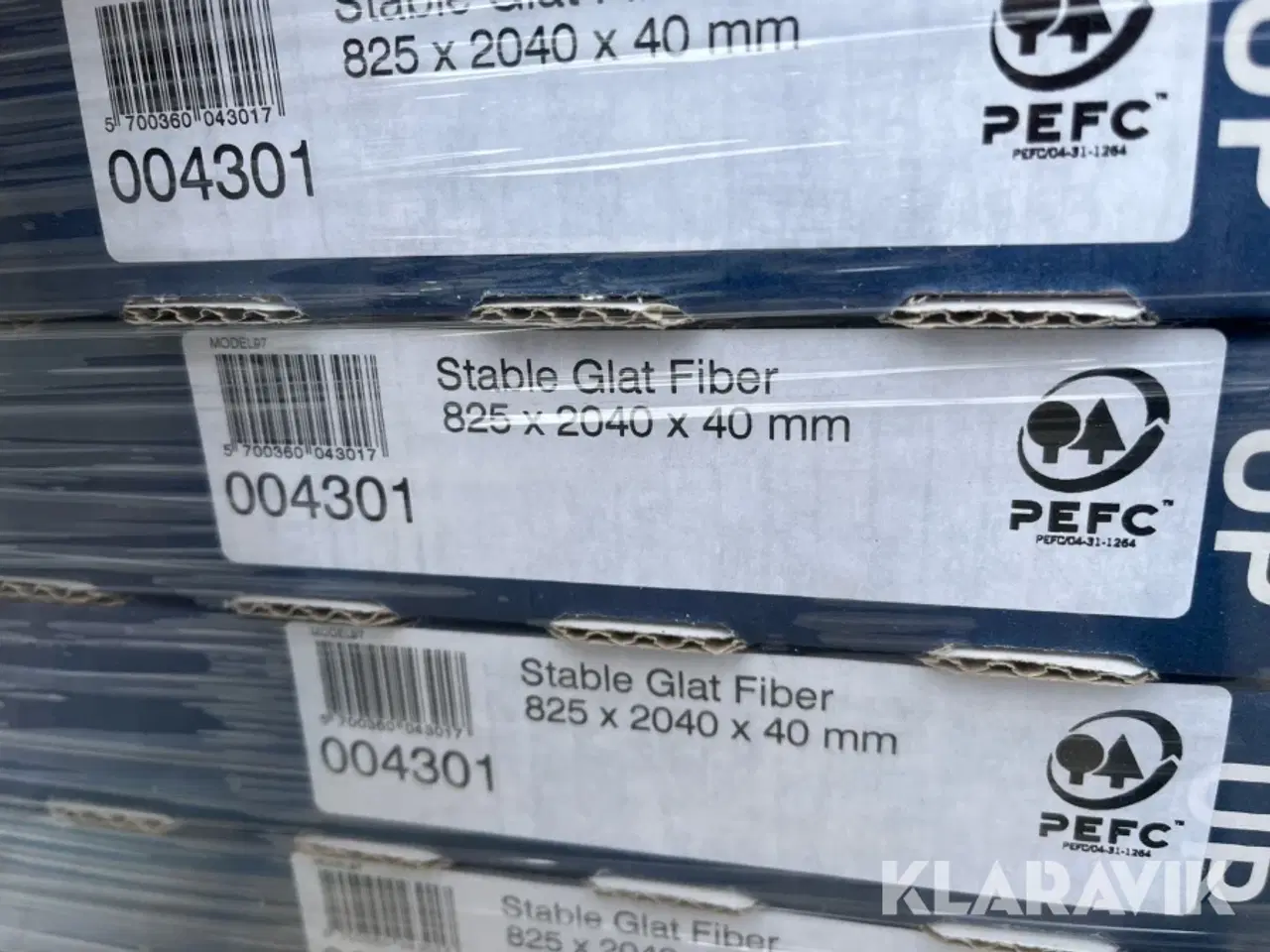 Billede 5 - Døre SWEDDOR Stable glat fiber