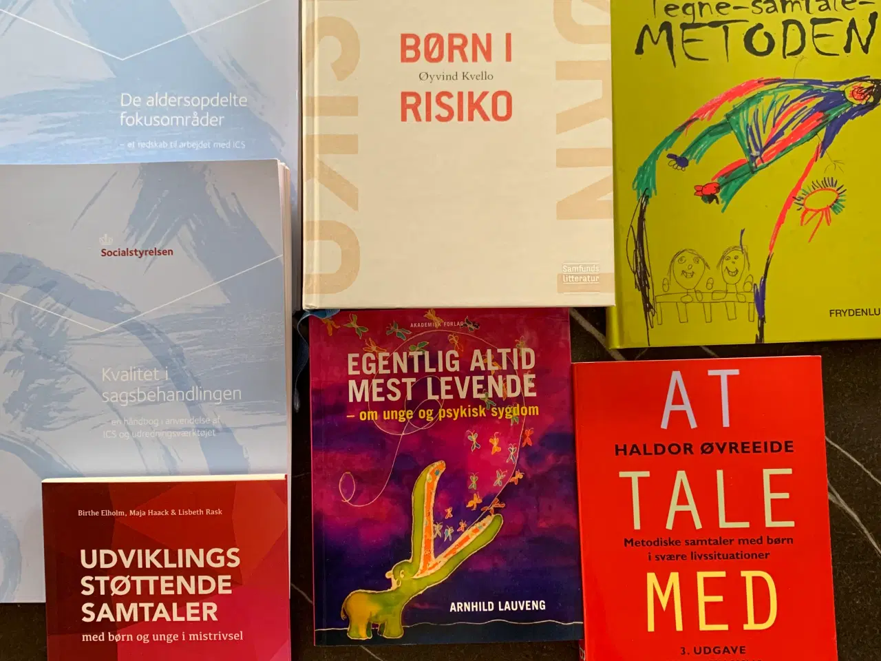 Billede 1 - Bøger til socialrådgiveruddannelsen 