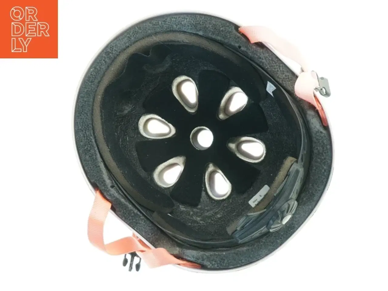 Billede 5 - Dekoreret cykelhjelm (str. 57 til 59 cm)