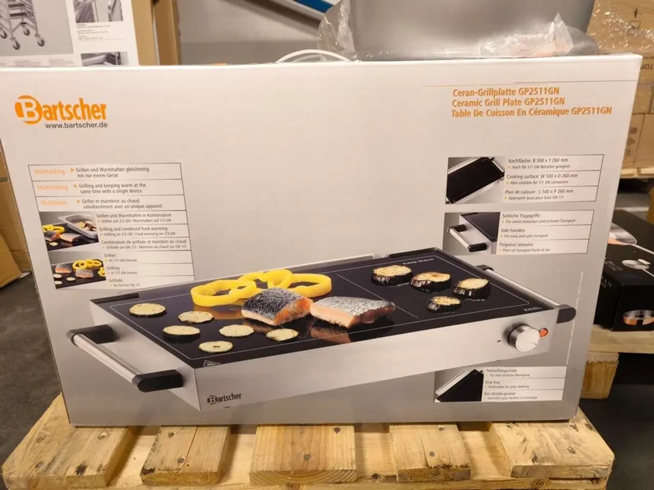 Billede 1 - Keramisk grillplade BARTSCHER GP2511GN