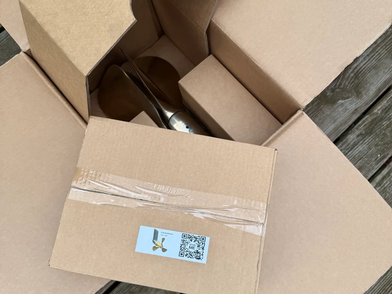 Billede 13 - GORI 3-bladet foldepropel til sejlbåd