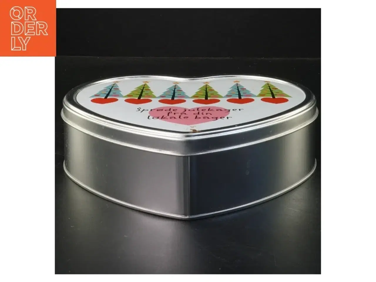 Billede 1 - Julekagedåse (str. 22 cm)