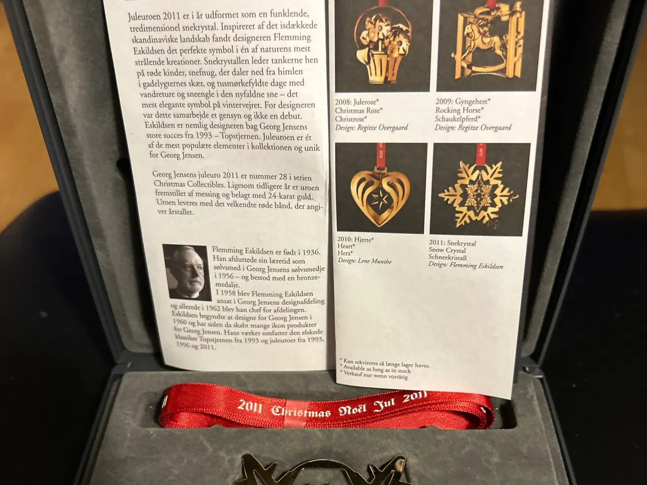 Billede 4 - George Jensen uro 2011 snefnug 