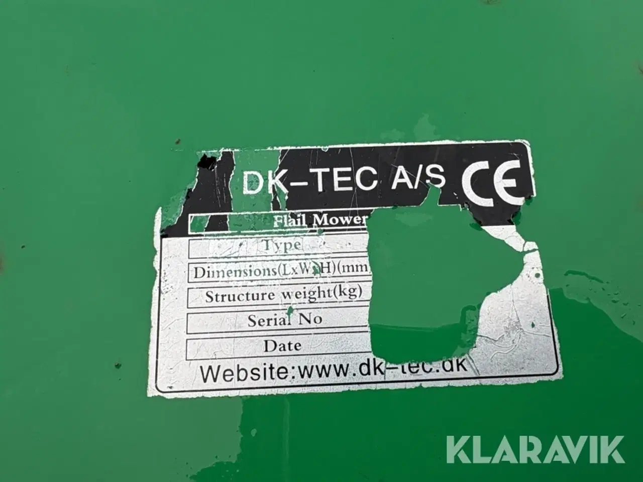 Billede 5 - Slagleklipper DK-TEC 200D