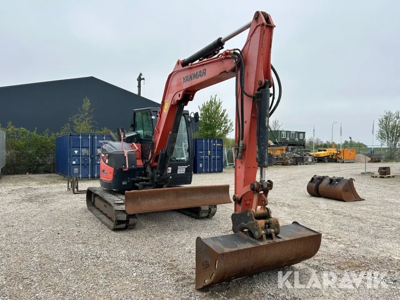 Billede 2 - Gravemaskine Yanmar VIO 80 - 1A