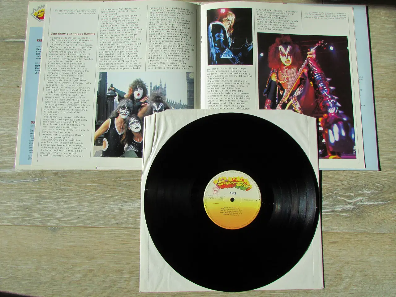 Billede 6 - KISS - KISS SUPERSTAR LP