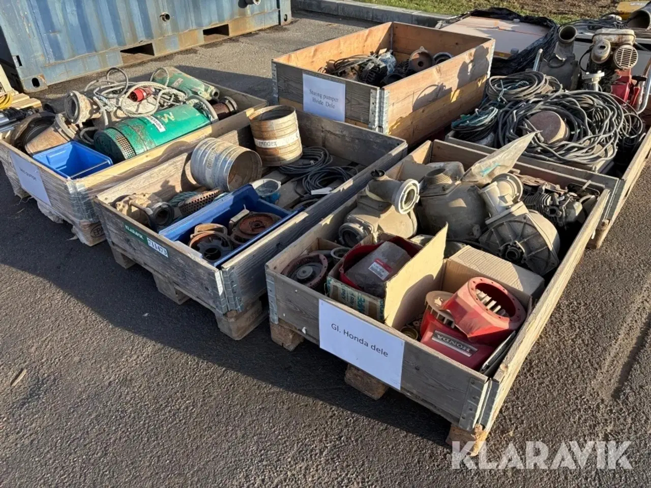 Billede 1 - Pumpedele - 5 paller