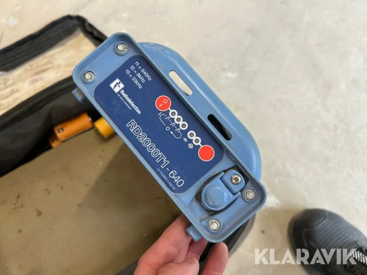 Billede 3 - Kabelsøger Radiodetection RD4000