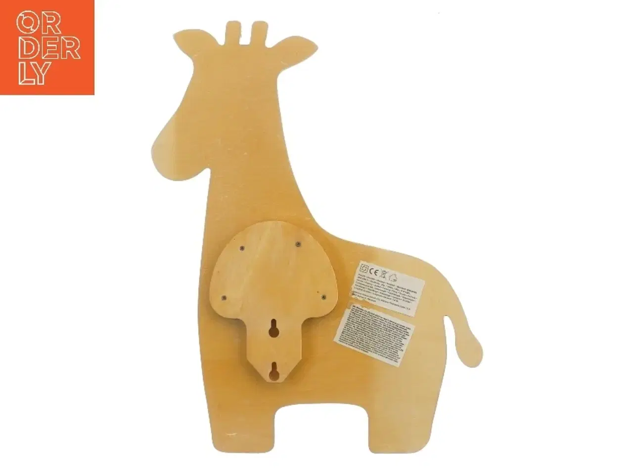 Billede 2 - Giraf Væg dekoration (str. 35,5x24 cm)