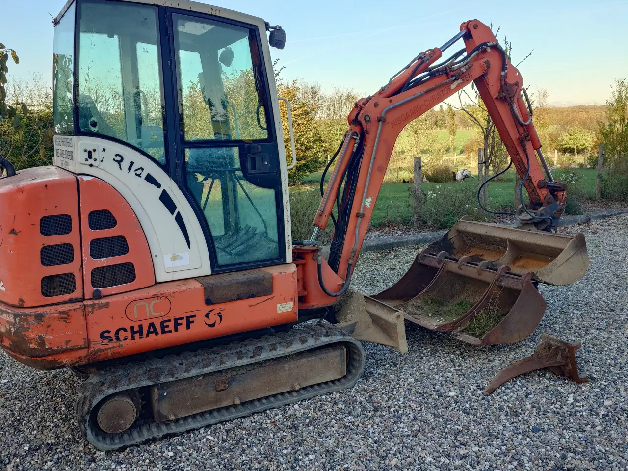 Billede 1 - schaeff hr 14 (terex) minigraver evt bytte 