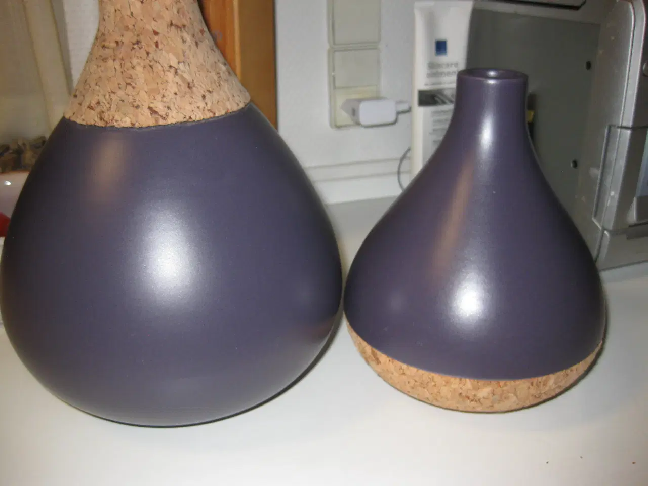 Billede 3 - 2 smarte vaser fra Bloomingville samlet