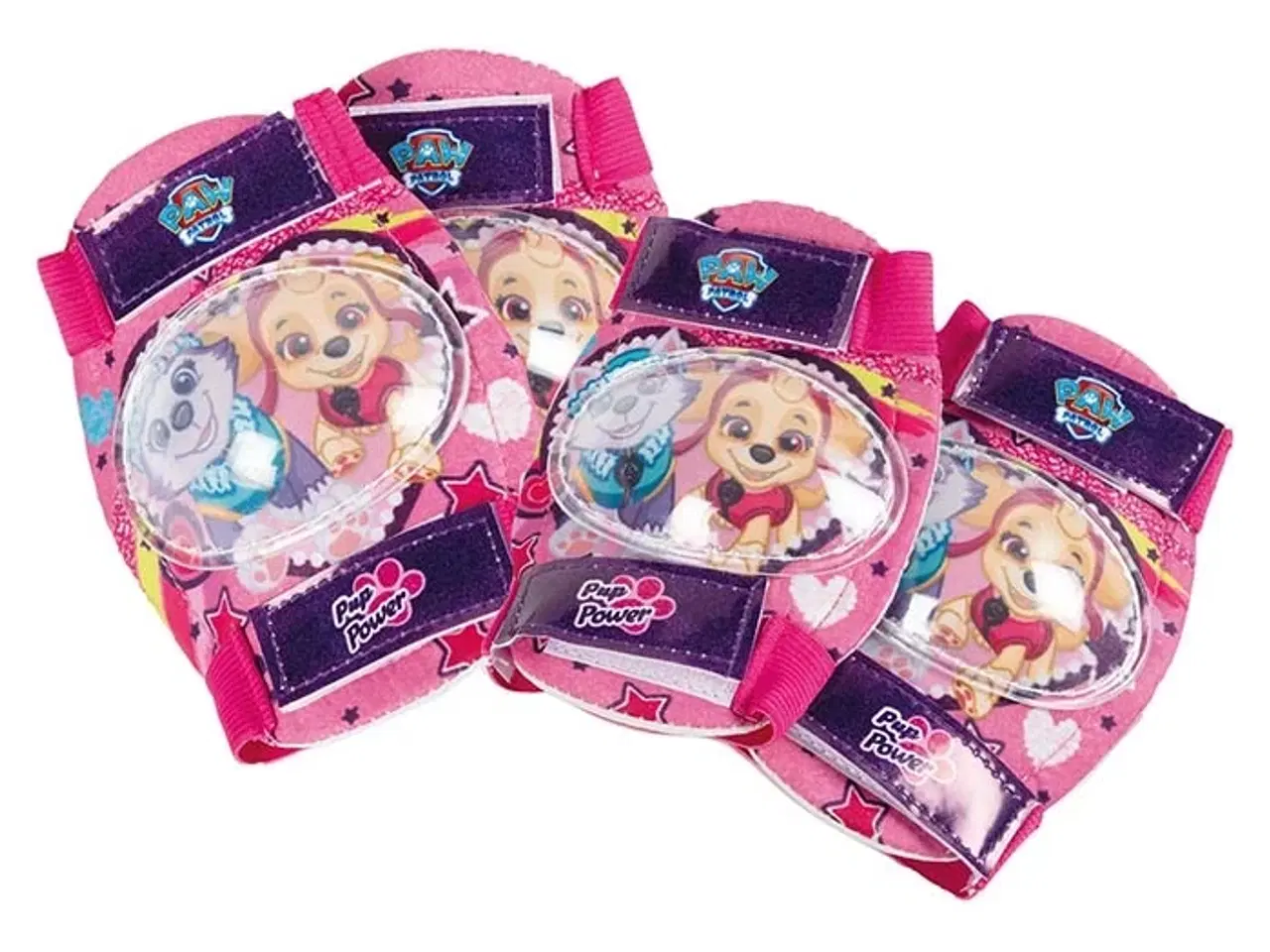 Billede 1 - Paw Patrol knæ & albuebeskytter lyserød