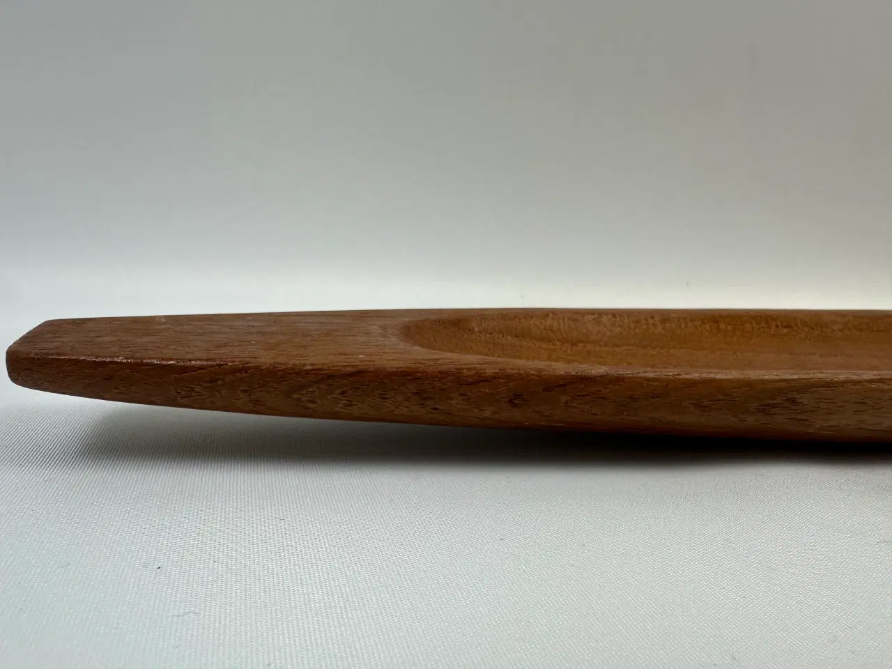 Billede 3 - Aflangt retro teak fad (FDB)