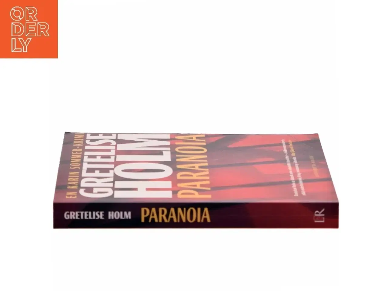 Billede 2 - Paranoia : kriminalroman af Gretelise Holm (f. 1946) (Bog)