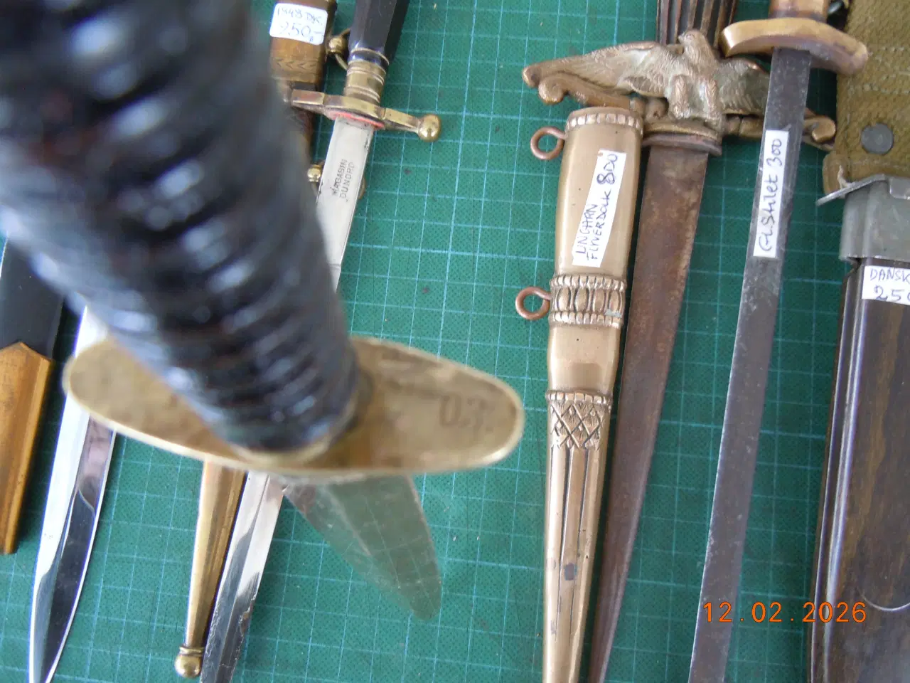 Billede 18 - Dolke, bajonetter og knive, forskellige typer.