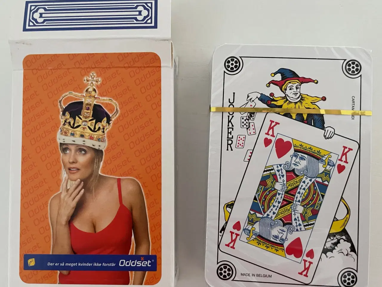 Billede 2 - Spillekort med reklame 