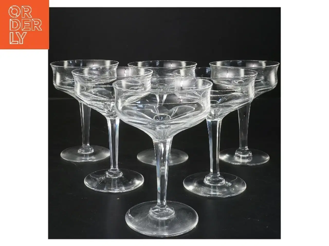 Billede 1 - Cocktailglas, 6 stk (str. 6 stk Ø 10 cm længde 13,5 cm)
