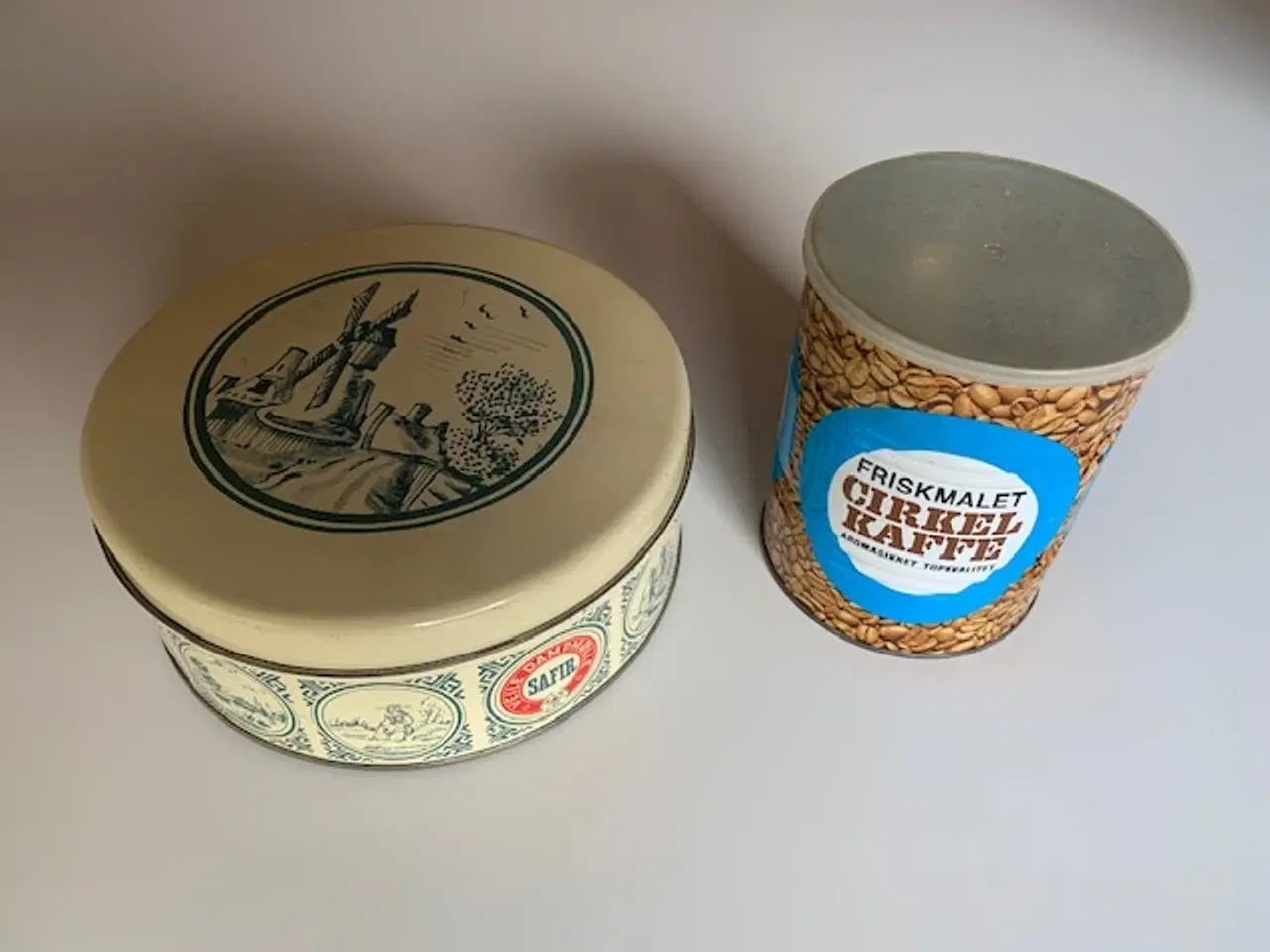 Billede 1 - Dåser - Safir Vejle Dampmølle / Cirkel kaffe
