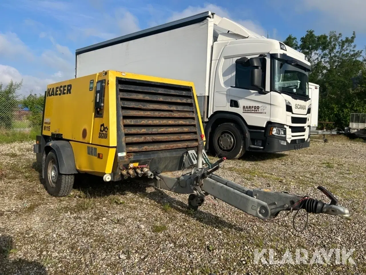 Billede 2 - Mobil kompressor Kaeser M115