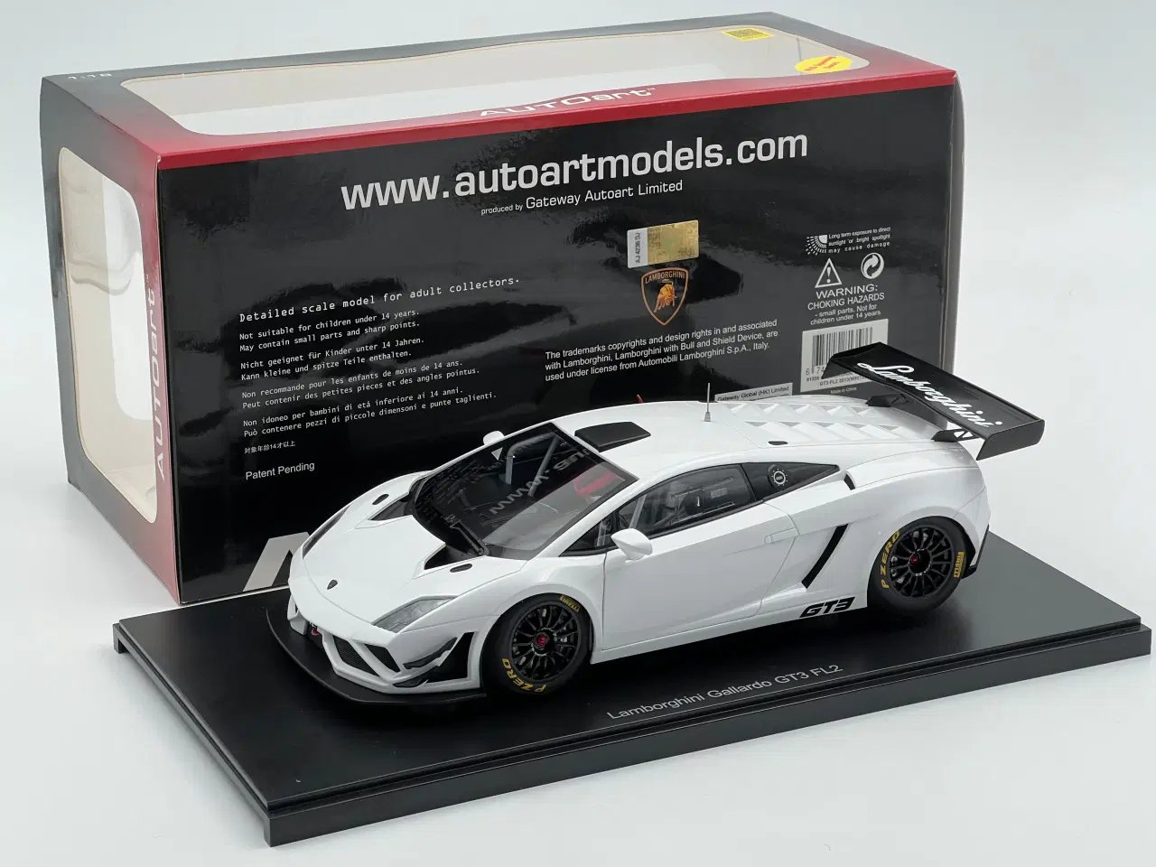 Billede 1 - 2012 Lamborghini Gallardo GT3 - AUTOart - 1:18