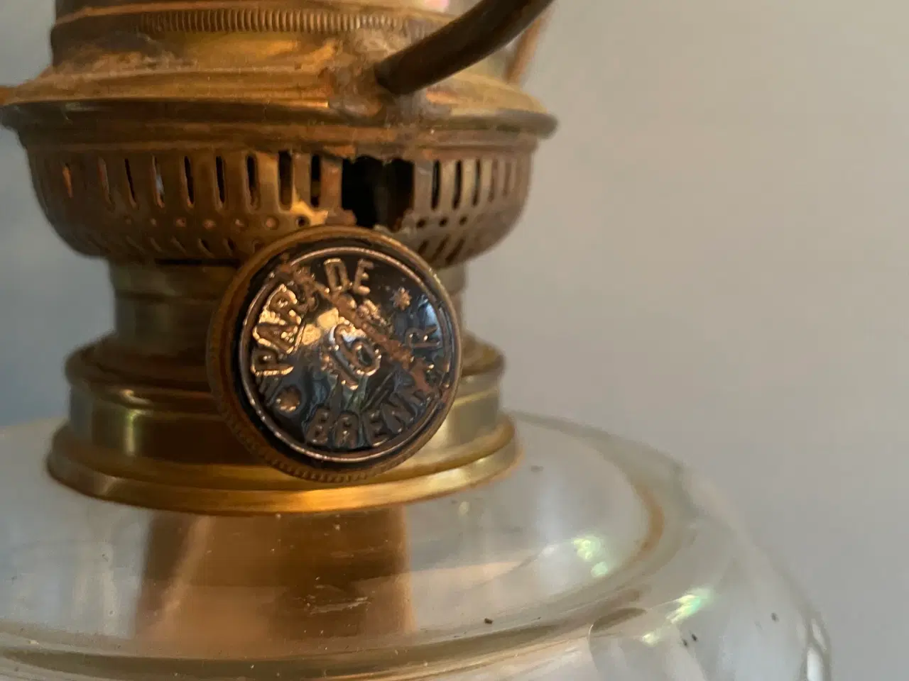Billede 3 - Antik Petroleumslampe