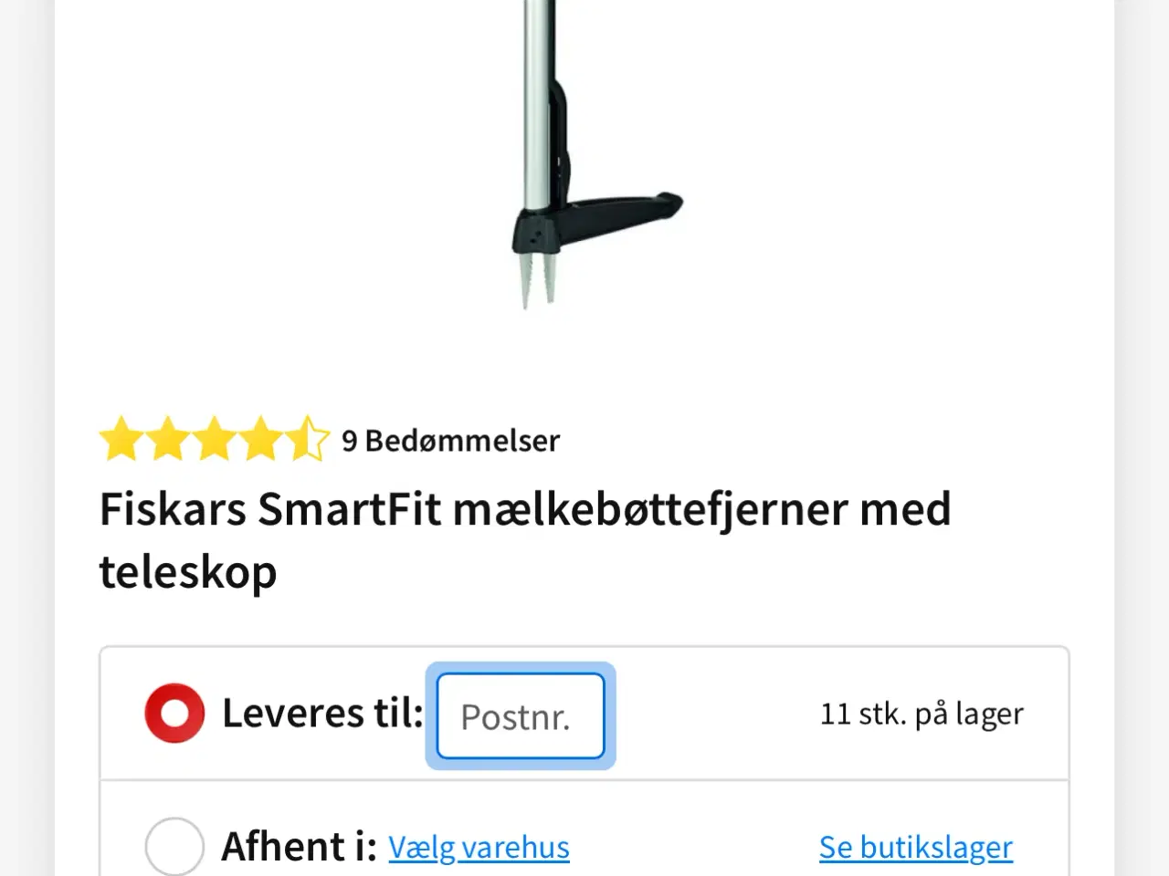 Billede 3 - Mælkebøttefjerner fiskars