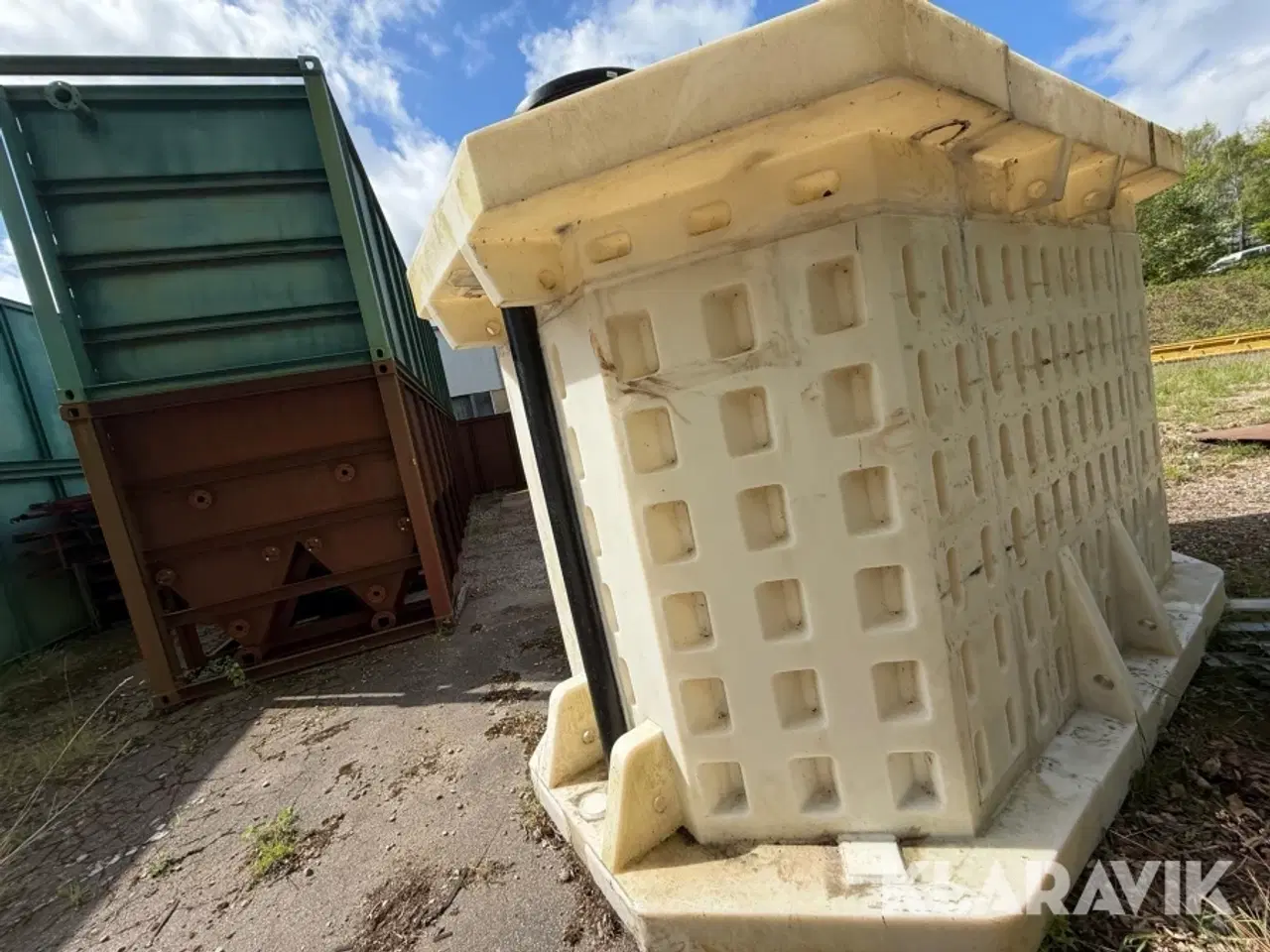 Billede 3 - Plastbrønd med pumpestation til spildevand