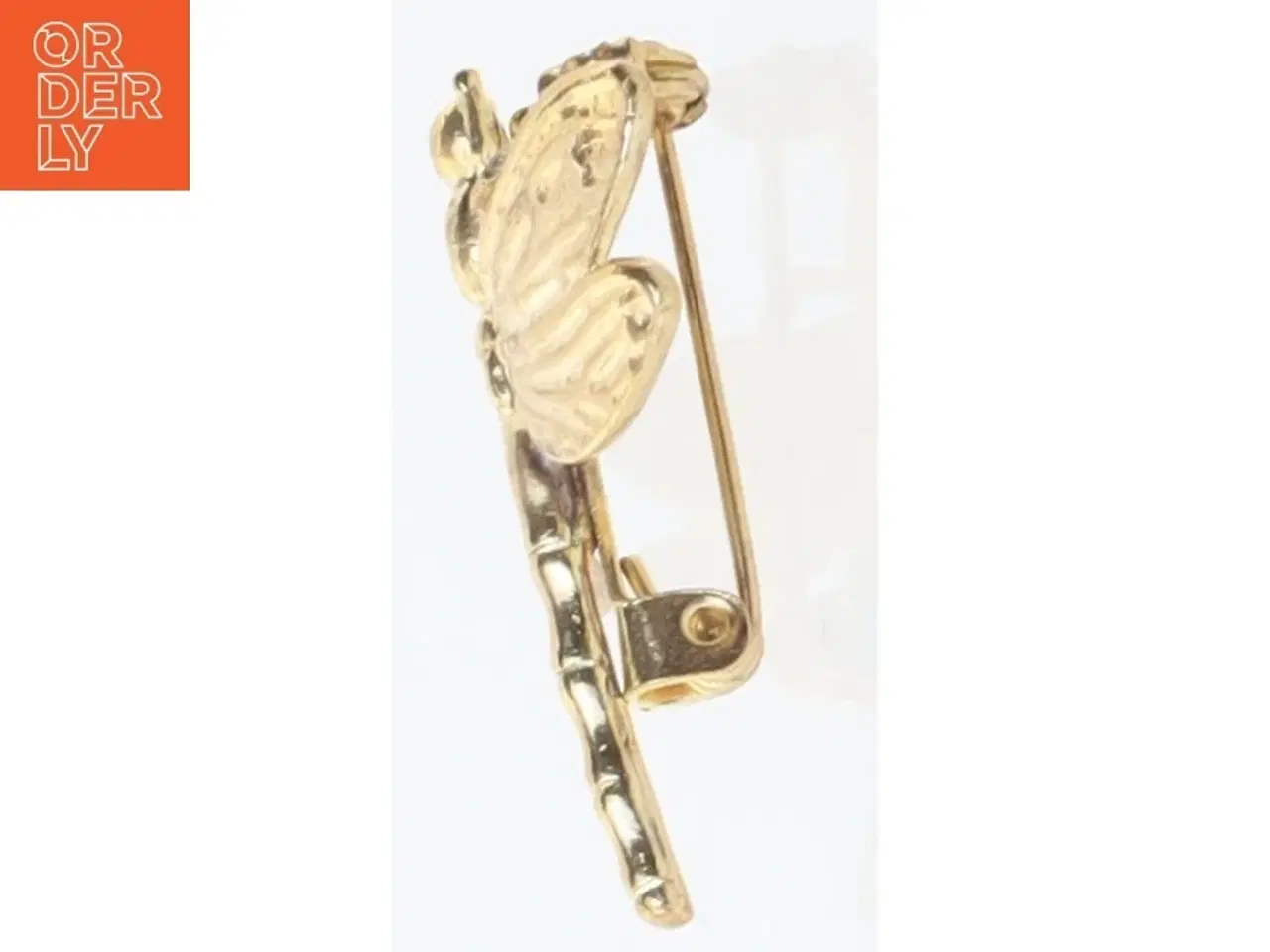 Billede 3 - Guldsmede broche fra Paolo Dorelli (str. 3x3 cm)