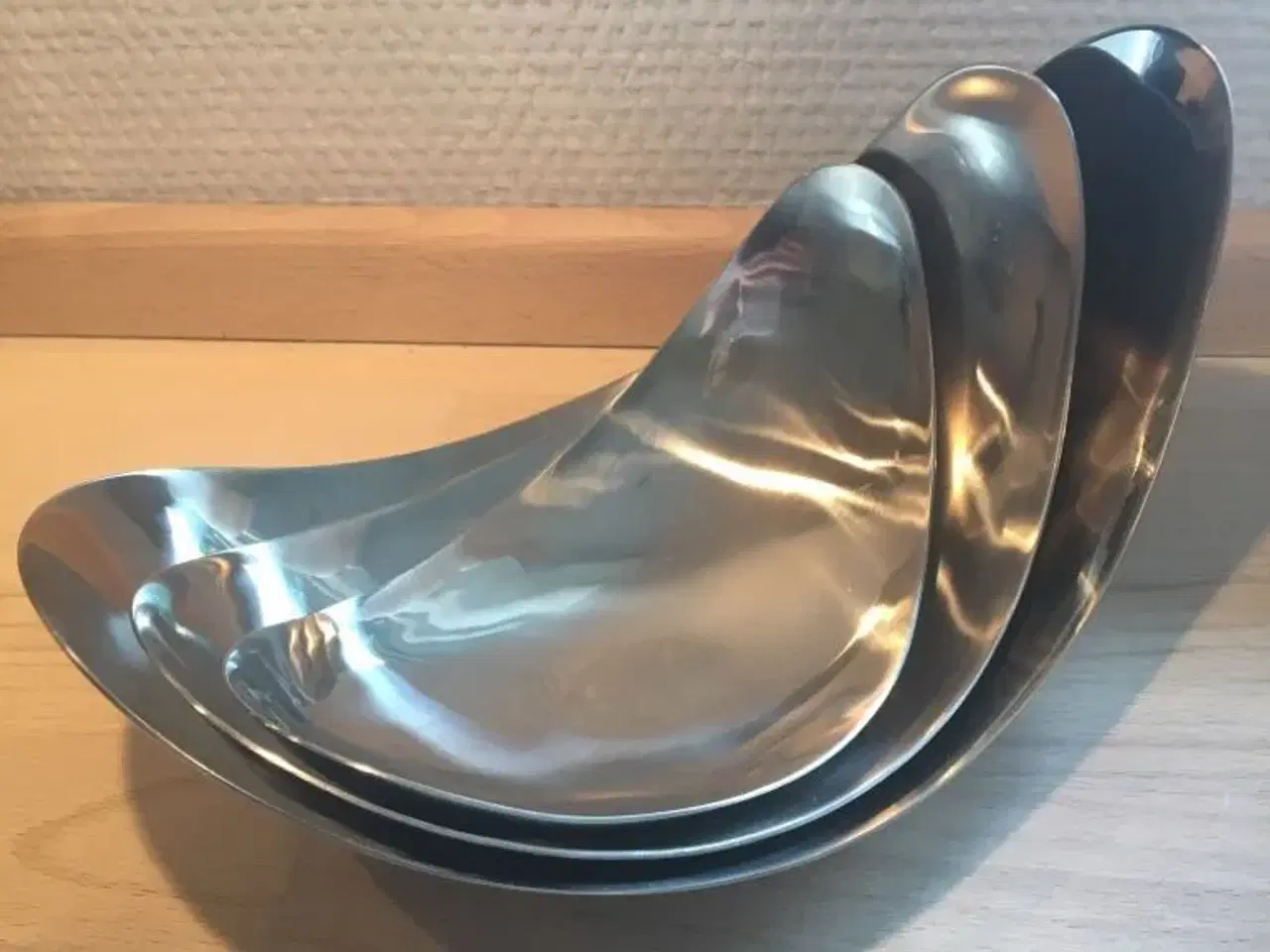 Billede 1 - Georg Jensen leaf skåle 3 størrelser