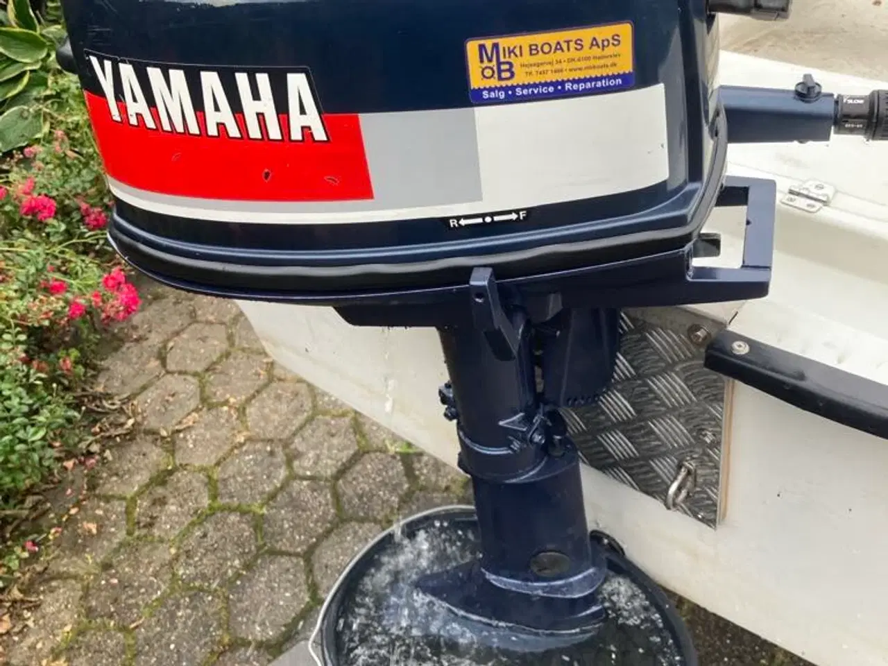 Billede 6 - Yamaha 4 takts påhængsmotor 4HK kort ben.