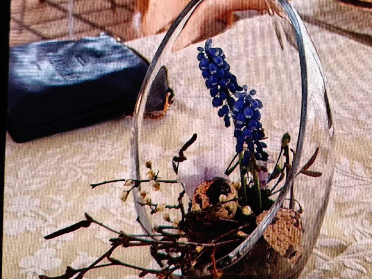 Billede 1 - Smukke glas æg/vaser