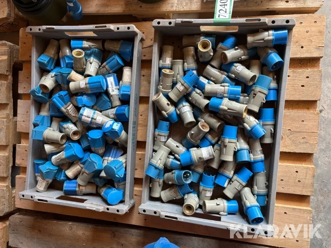 Billede 1 - Større parti 220 volt CEE stik CeKon