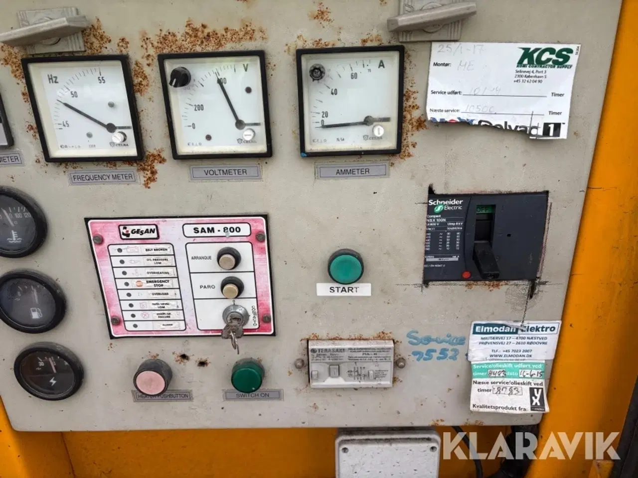 Billede 7 - Diesel generator 27kVA