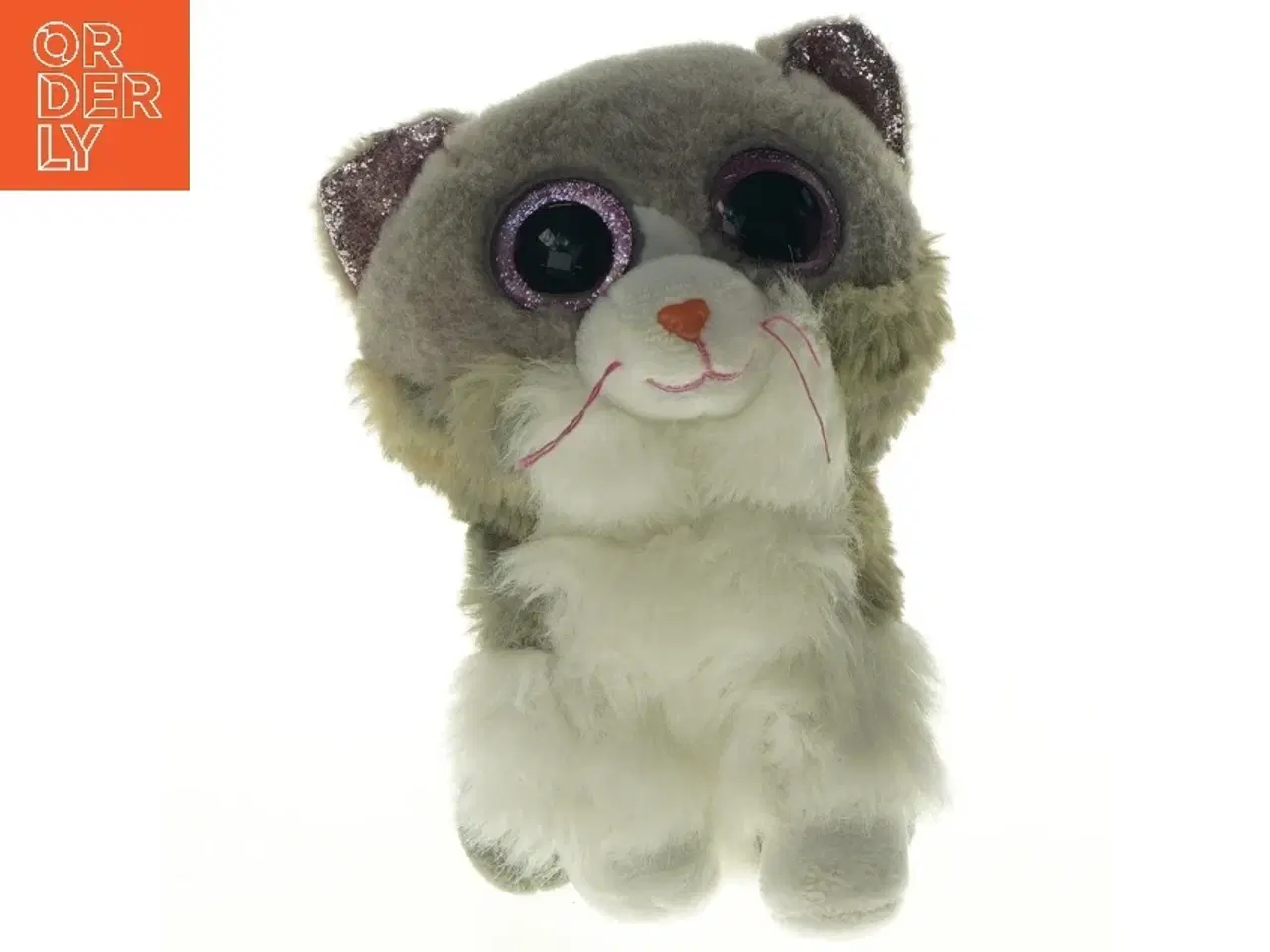 Billede 1 - Tøjdyrs kat (str. 16 cm)