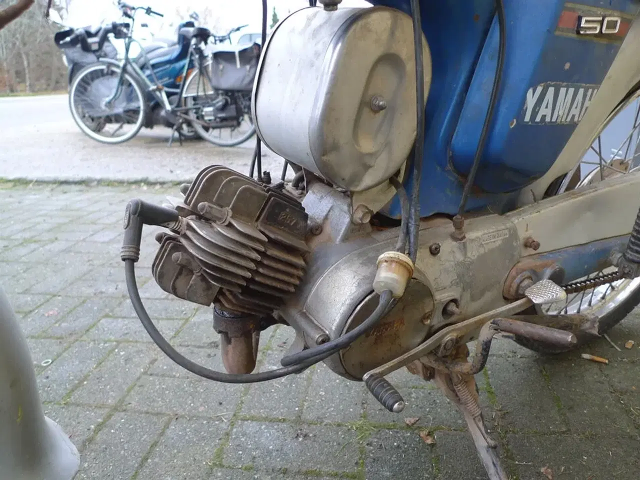 Billede 5 - Knallert, Yamaha m/drejeventil motor MOMSFRI