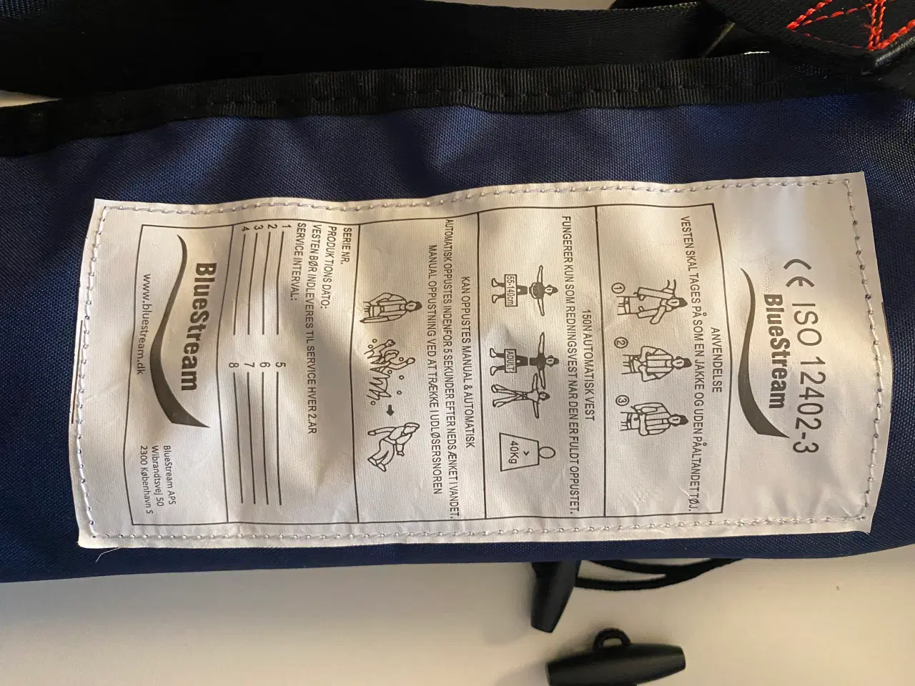 Billede 2 - Selvoppustelig Redningsvest