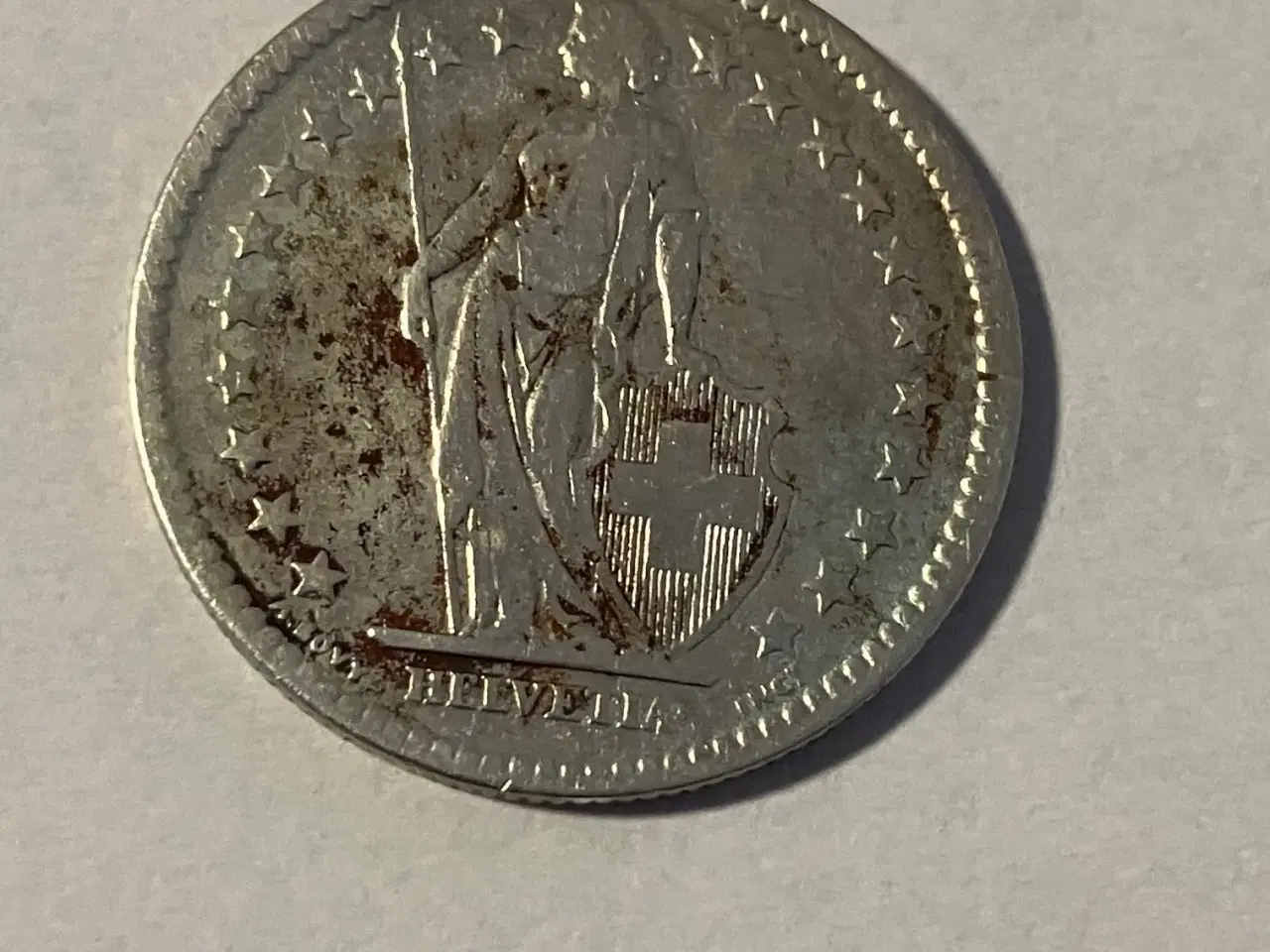 Billede 2 - 2 Francs Switzerland 1878