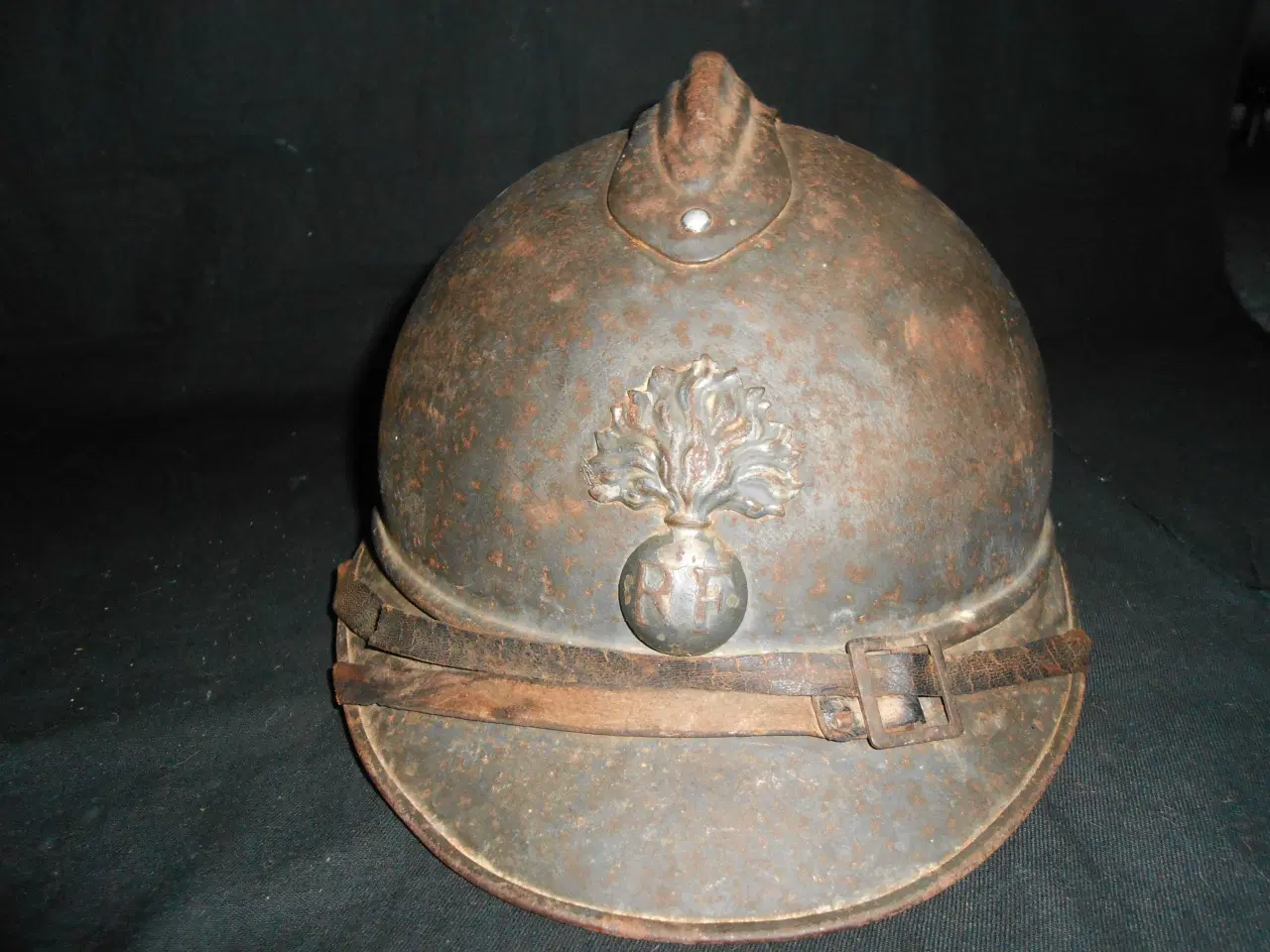 Billede 7 - Fransk Adrian-hjelm model 1915