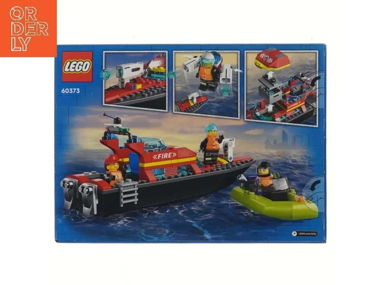 Billede 2 - LEGO City Brandvæsen Båd 60373 fra Lego (str. 26x19 cm)
