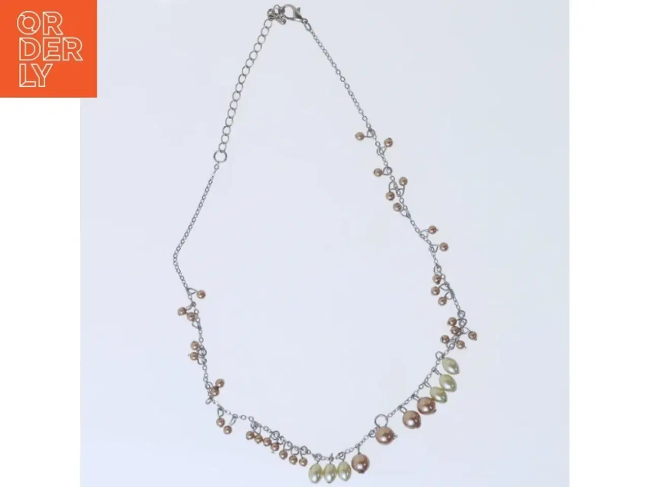 Billede 1 - Perlekæde (str. 46 cm)