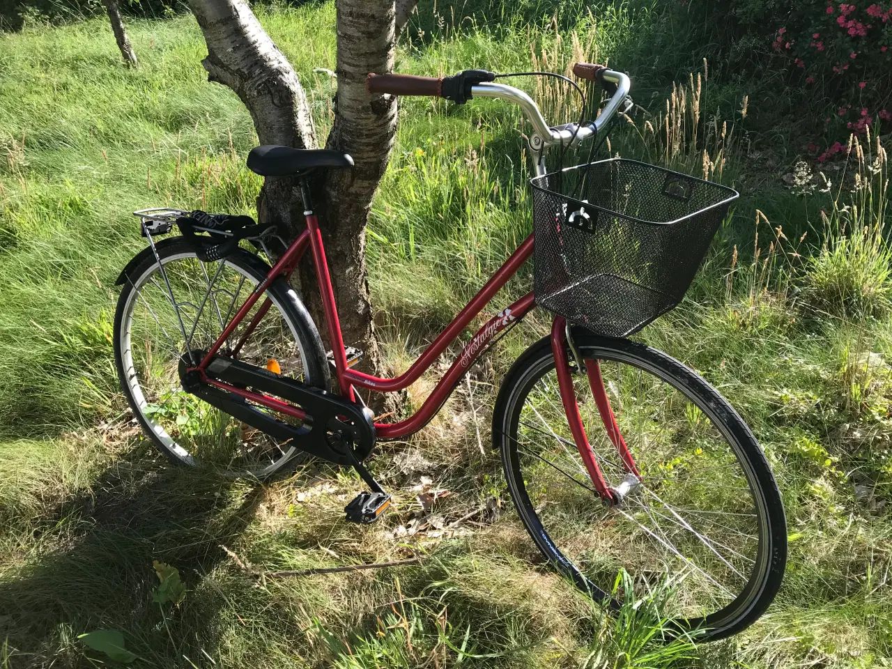 Billede 6 - Damecykel med Cykellås og Kurv før 165-180cm