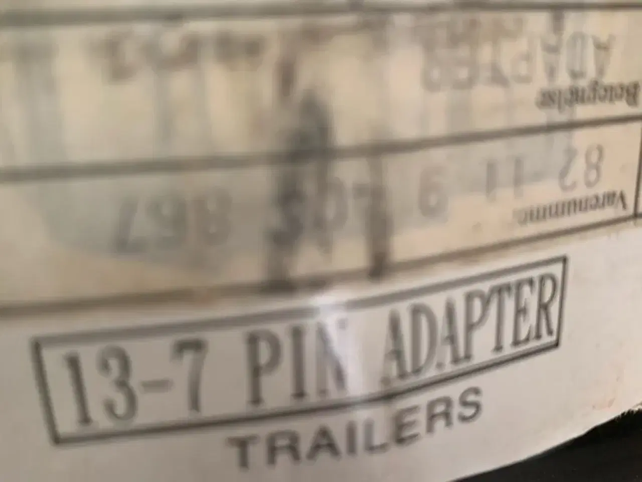 Billede 5 - Adapter+ lås til Trailer