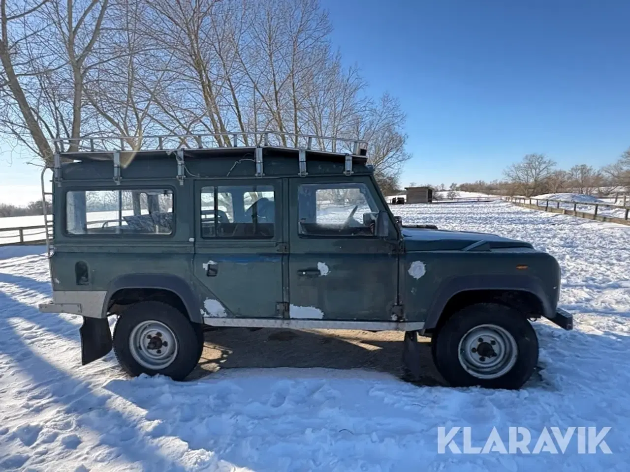 Billede 7 - Veteran varevogn Land Rover Defender 110