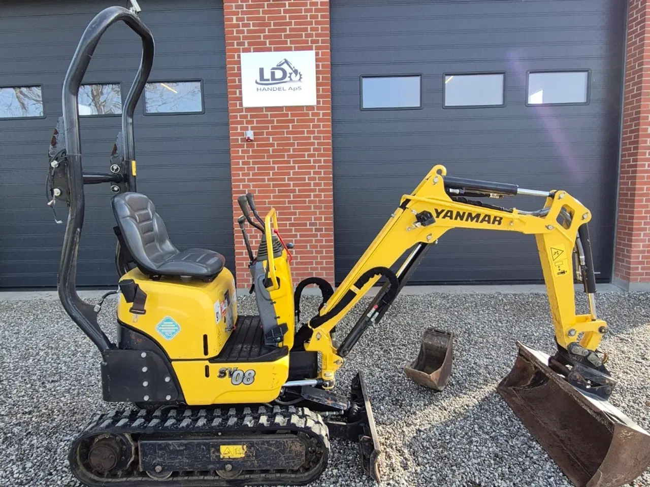 Billede 7 - Yanmar SV08 Minigraver